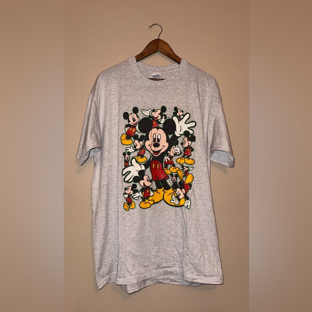 Vintage Disney Mickey Mouse Multi-Color T-Shirt